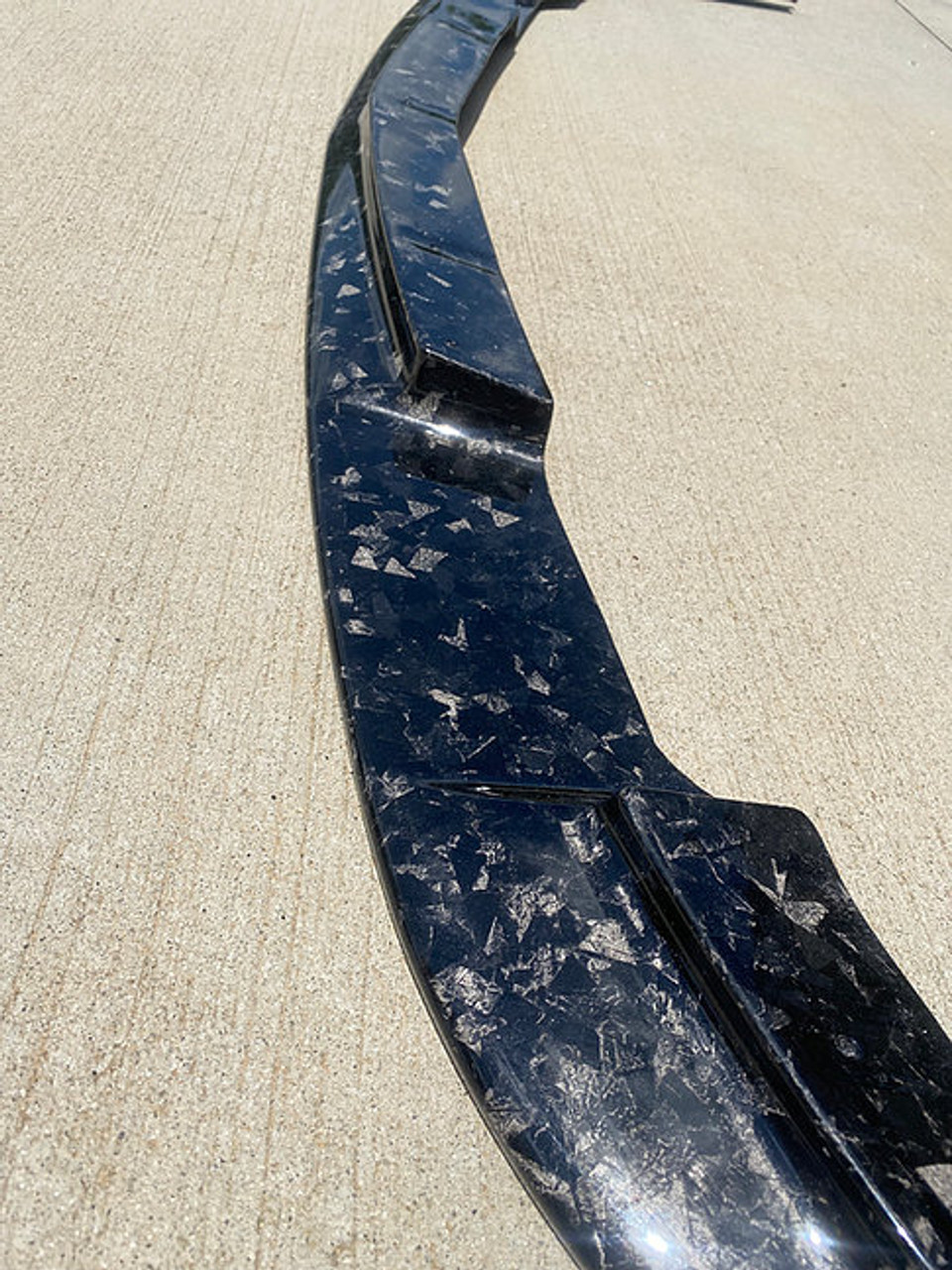 Forged Carbon Front Splitter