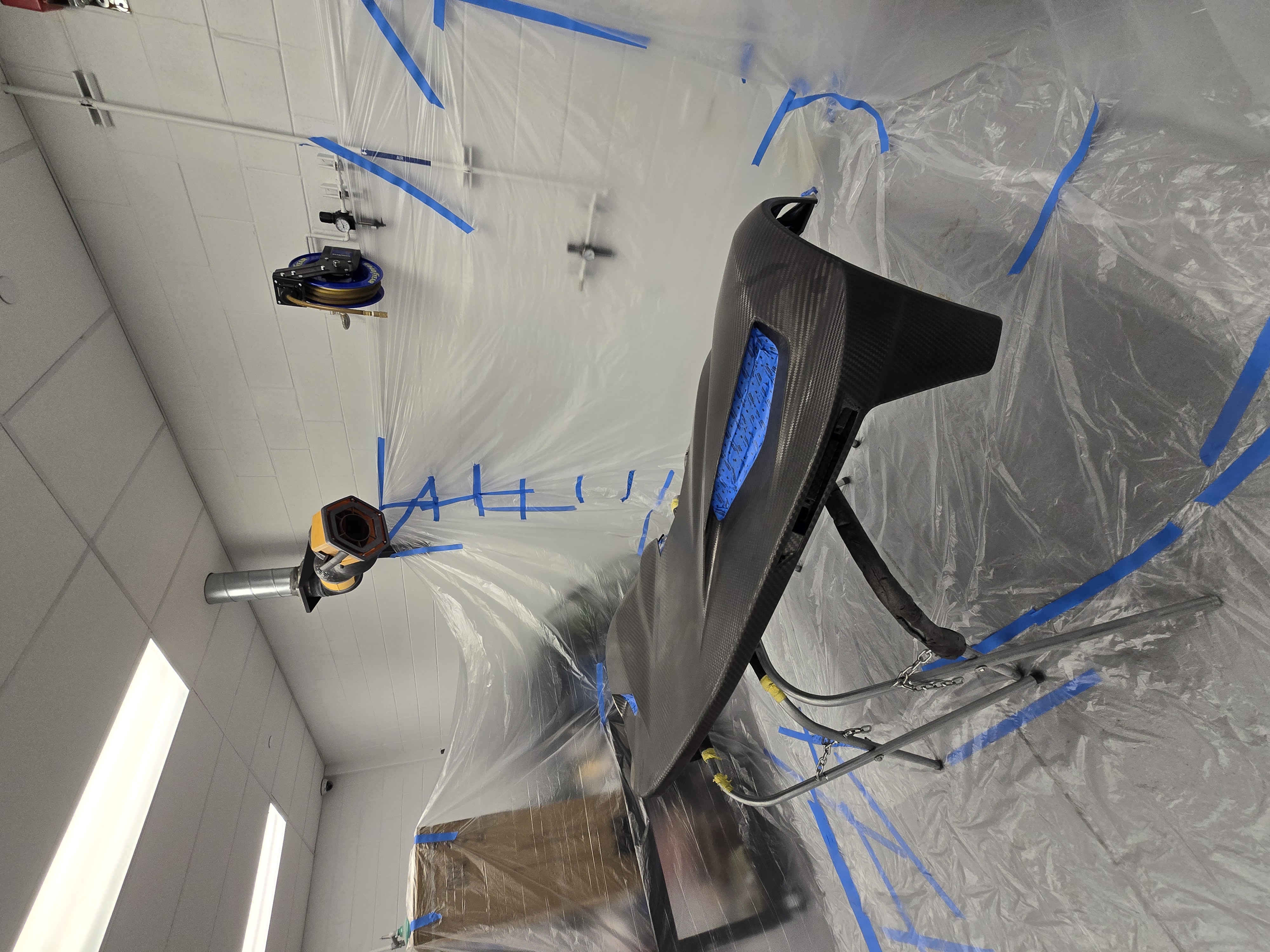 Carbon Hood Spray Booth